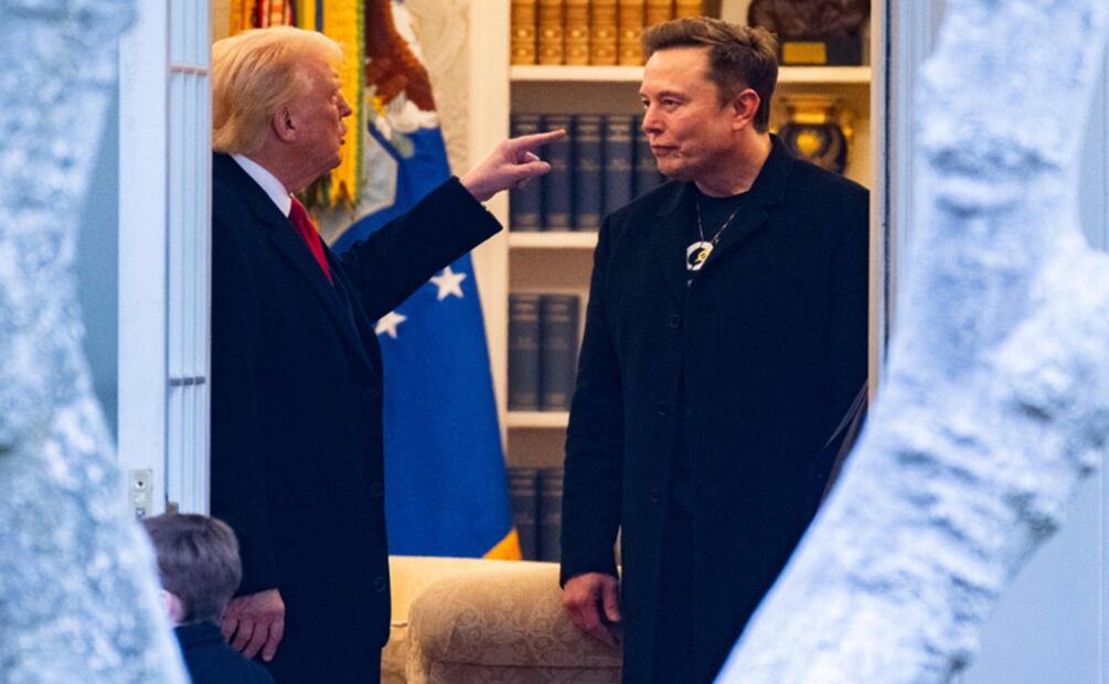 Trump dijo que Elon Musk enfrentará "graves consecuencias" si financia a candidatos demócratas. Foto: AFP