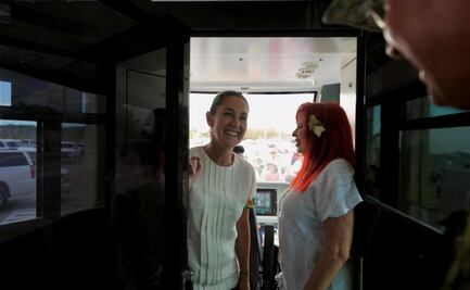 “Está preciosísimo, es único en el mundo”, Sheinbaum supervisa avance del Tren Ligero de Campeche; conectará con el Tren Maya