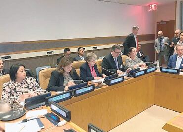 Presentan plan migratorio ante Naciones Unidas