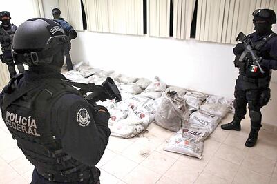 De Perú, mayoría de droga en AICM