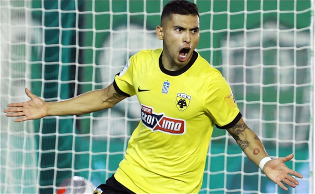 Orbelín Pineda anotó el de la victoria para Panathinaikos l AEK ante - Foto: @AEK_FC_OFFICIAL