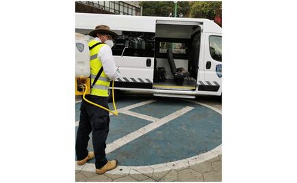 Ofrecen transporte gratuito a personal médico en Cuajimalpa