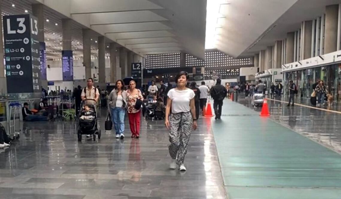 Aeropuerto Internacional de la Ciudad de México. Foto: Omar Díaz/EL UNIVERSAL