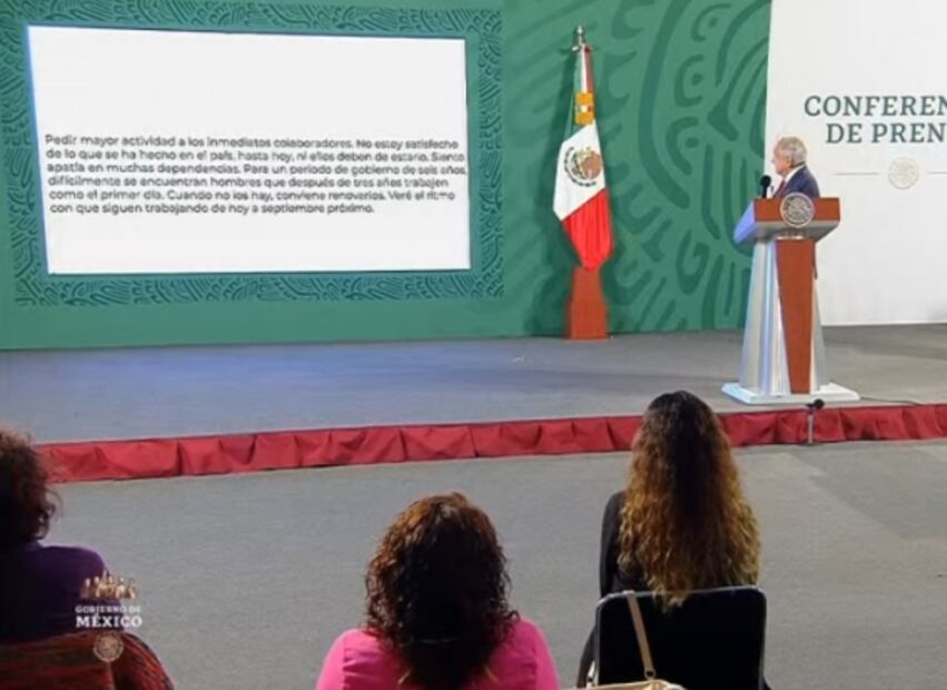 La mañanera de AMLO, 29 de julio, minuto a minuto