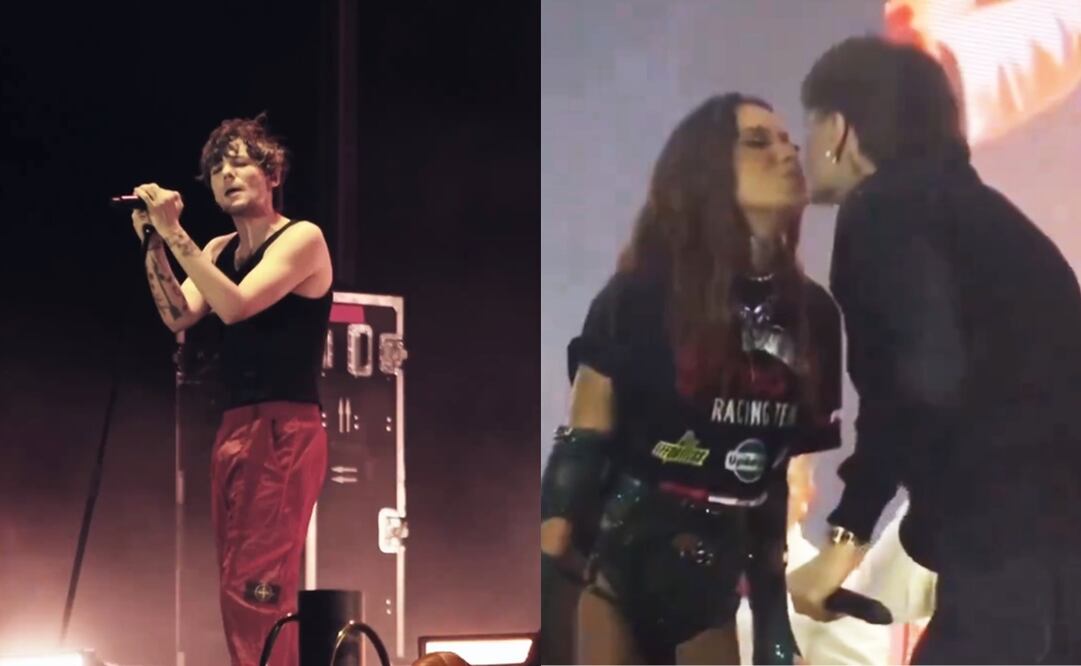 Louis Tomlinson, Anitta y Peso Pluma en el "Tecate pal norte".
Fotos: "X"
