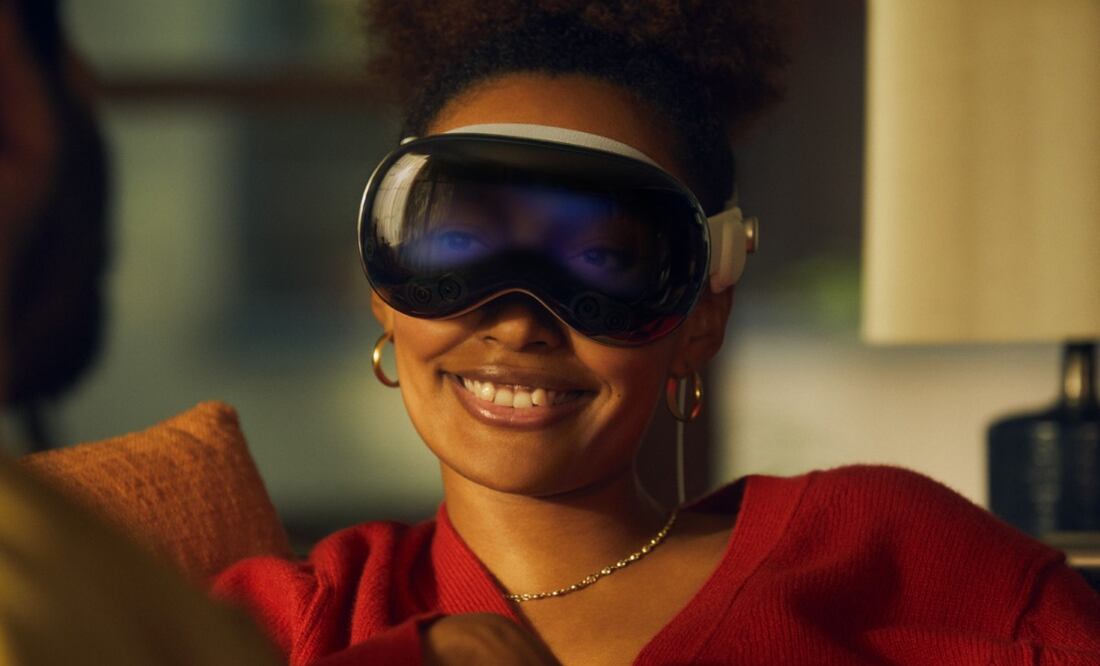 Apple Vision Pro podrá "ver" y entender el mundo por ti. Imagen: Especial