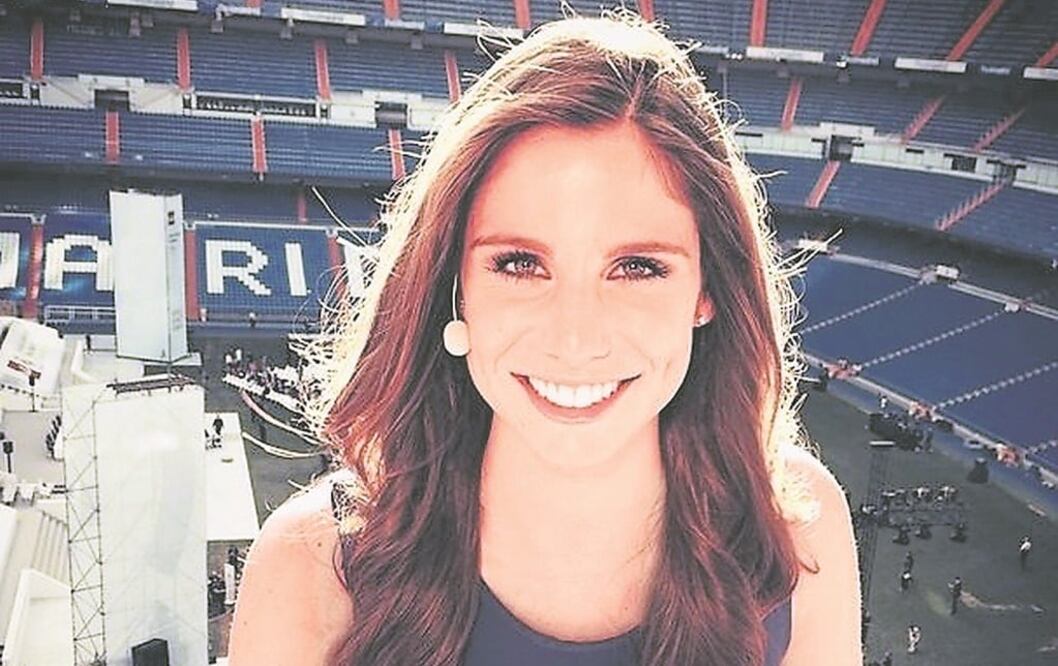 La periodista fue novia de Javier Hernández casi tres años (ARCHIVO EL UNIVERSAL)