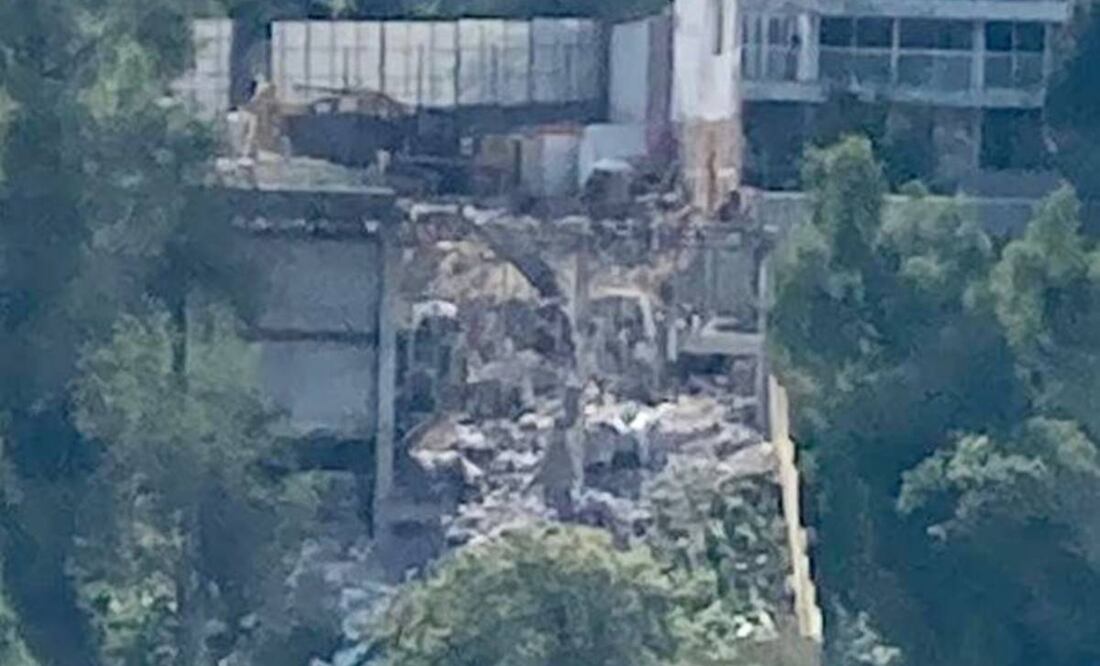 Tiran cascajo en barranca de Tecamachalco / Foto: Especial