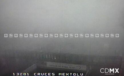 Reportan bancos de niebla en carreteras a Toluca y Cuernavaca