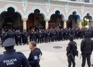 SSP toma control de policía de Tehuacán, Puebla