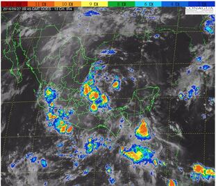 Tormentas torrenciales afectarán Hidalgo Puebla y Veracruz