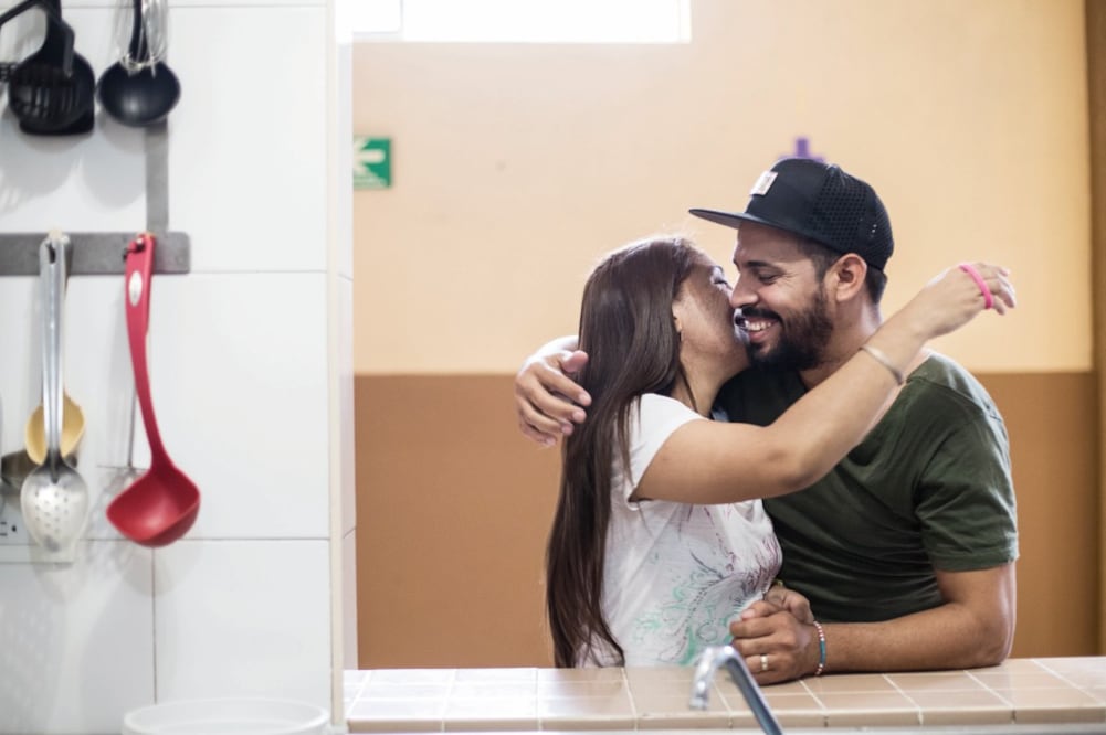 Rudy Riverón es maestro en Historia y su esposa Mayte Silva es licenciada en Artes y Letras, ambos buscan llegar a Estados Unidos (GERMÁN ESPINOSA)