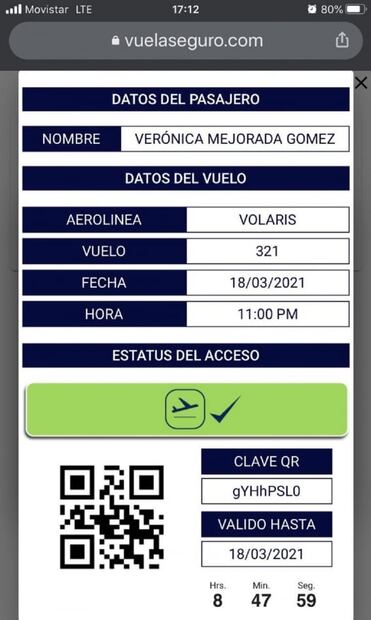 ¿Es obligatorio llenar el cuestionario sobre covid para abordar un avión en México?