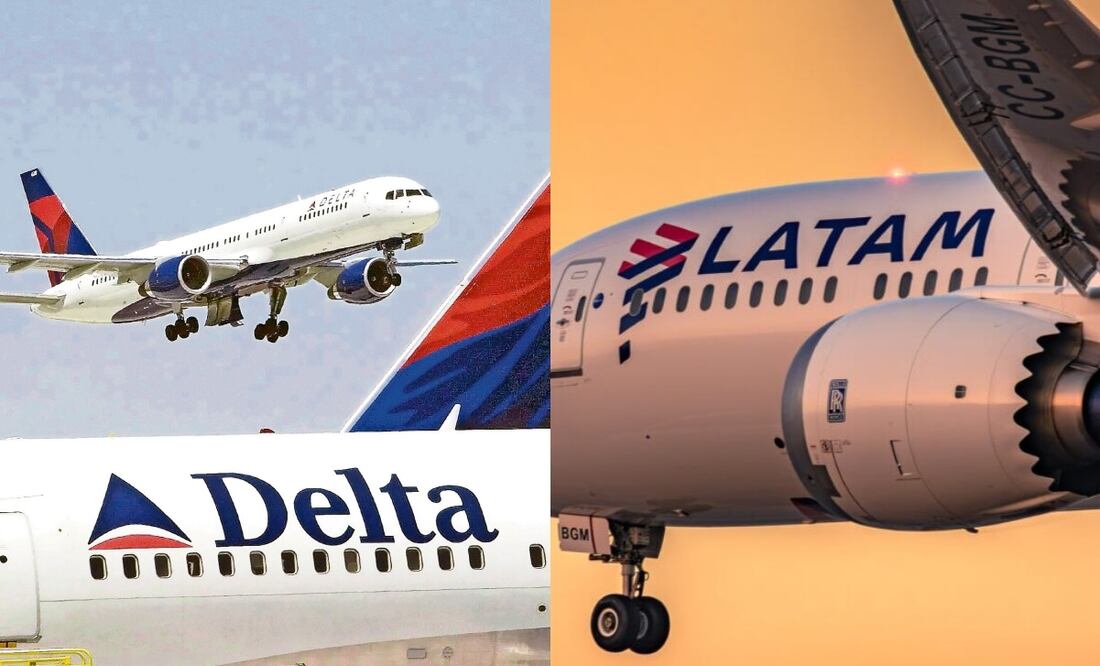LATAM Airlines y Delta fortalecen alianza. Foto: especial