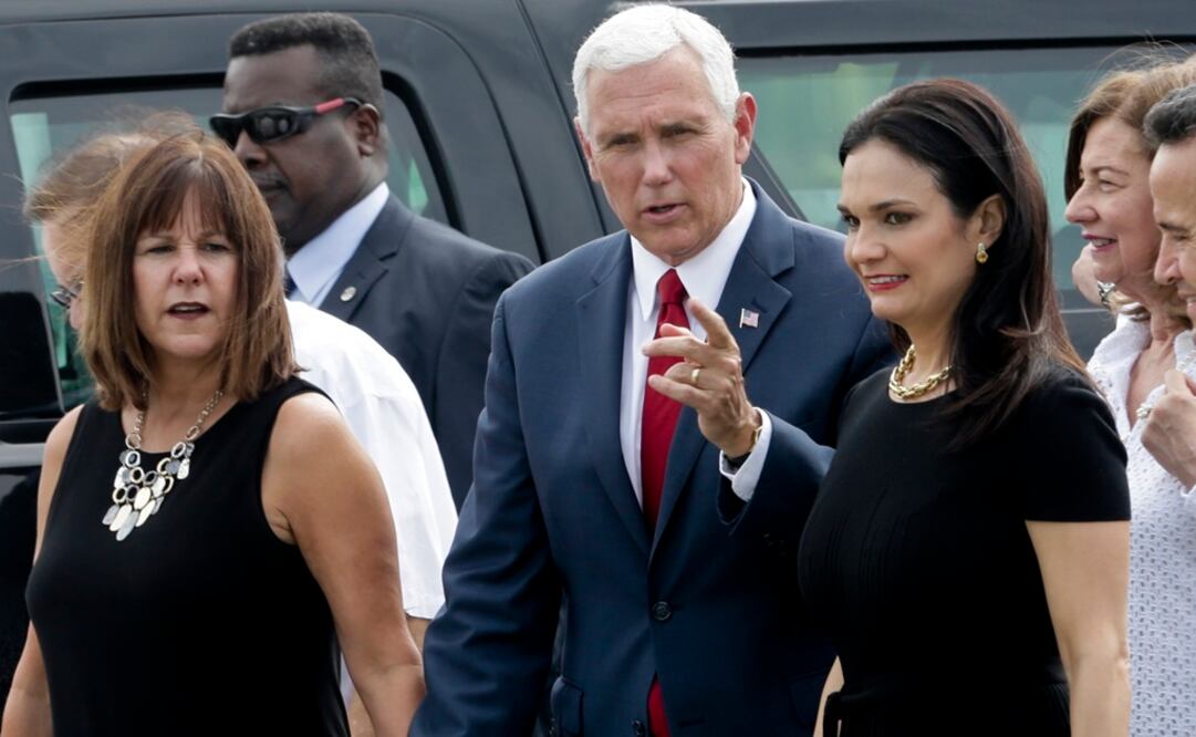 El vicepresidente de Estados Unidos, Mike Pence, de visita en Panamá (Foto: AP)