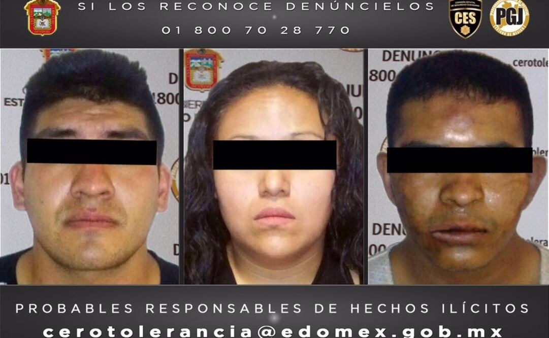 Detienen a presuntos homicidas en Ecatepec