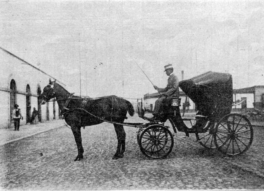 Cuando aparecieron los taxis en la Ciudad de México
