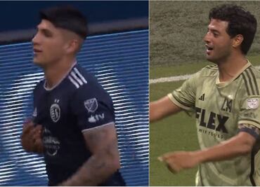 VIDEO: Alan Pulido y Carlos Vela marcan gol en duelo entre LAFC y Sporting KC