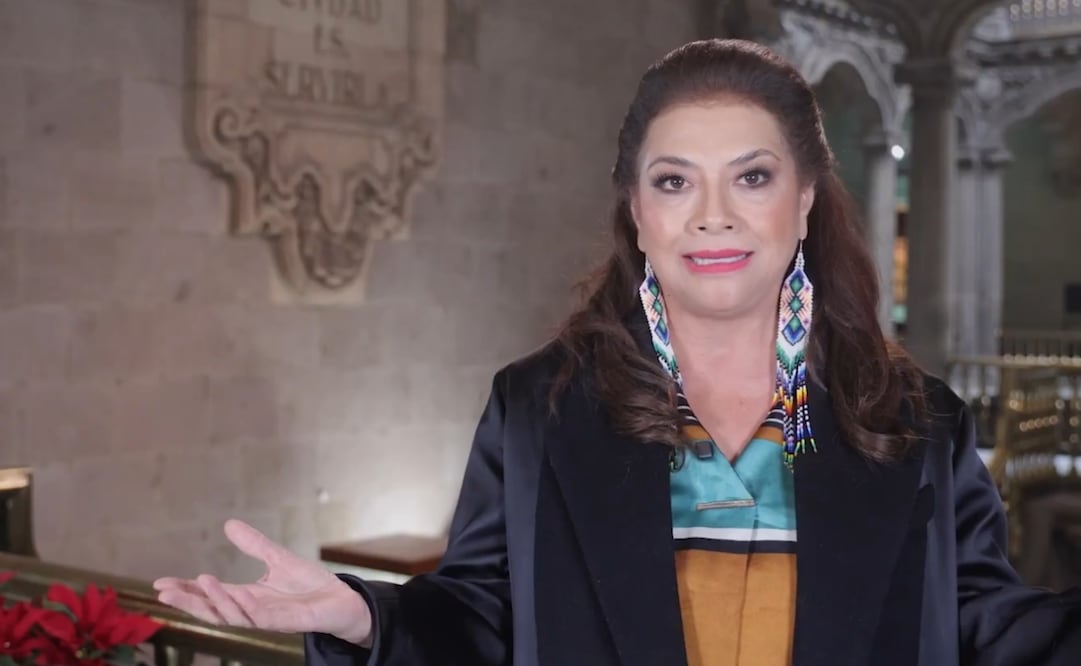 “Lo mejor está por venir”; Brugada desea lo mejor para los capitalinos en 2026. Tomada de video