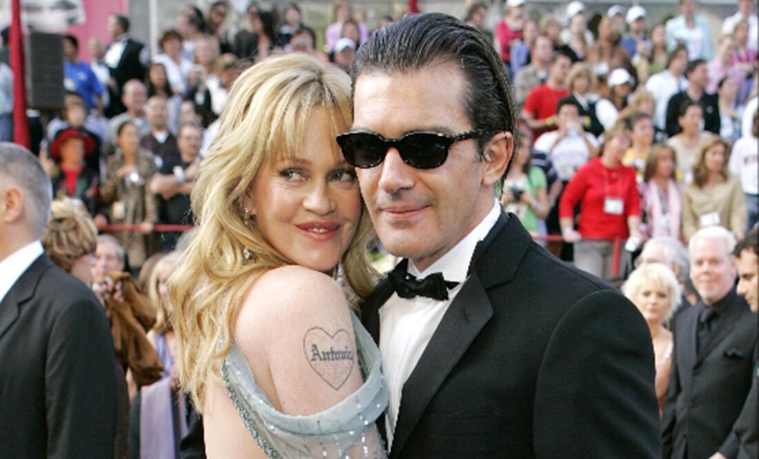 Tras más de 10 años juntos, Melanie Griffith y Antonio Banderas se separaron, pero mantienen una buena relación. Foto: Archivo