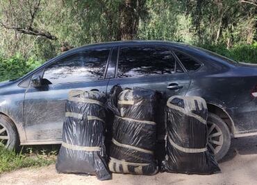 Localizan bolsas con 74 kilos de marihuana en un vehículo abandonado en Jalisco