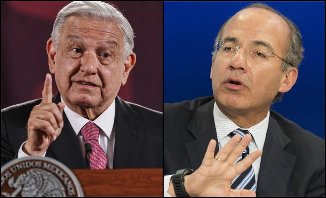 AMLO/Felipe Calderón. Foto: especial