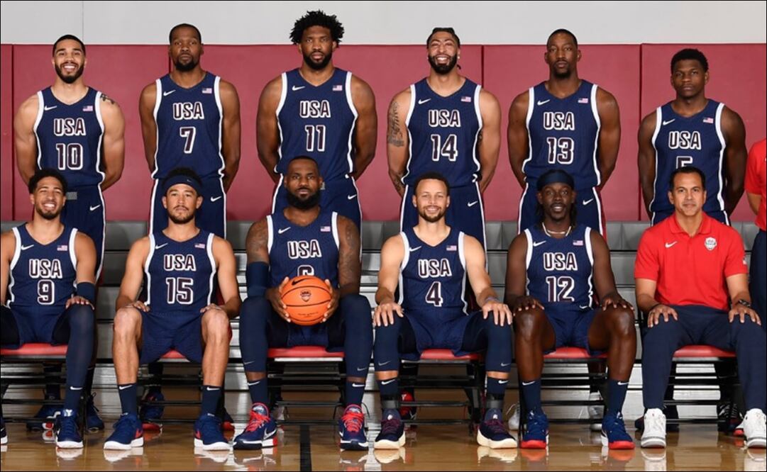 Estas son las estrellas de Estados Unidos en basquetbol / Foto: Especiales
