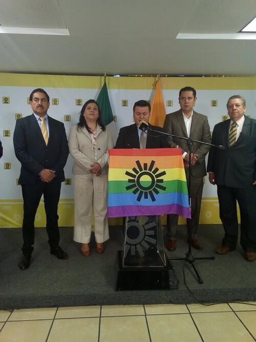 Imagen tomada del Twitter del PRD