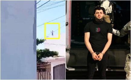 VIDEO: Entre techos de casas, así trató de escapar el "Nini", jefe de seguridad de "Los Chapitos"