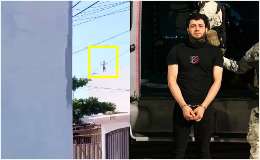 El Nini, jefe de seguridad de "Los Chapitos". Foto: Especial