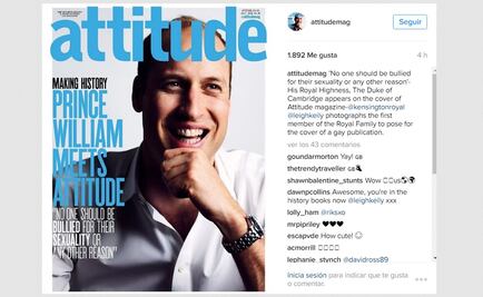 Príncipe Guillermo, en portada de revista gay