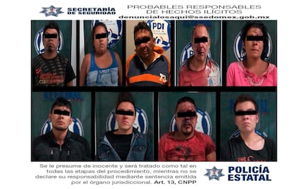 Cae banda que tenía a dos ministeriales secuestrados en Cuautitlán