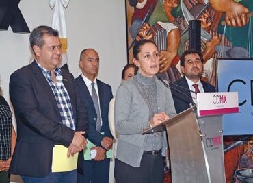 Falta unificar censos por el 19S: Sheinbaum