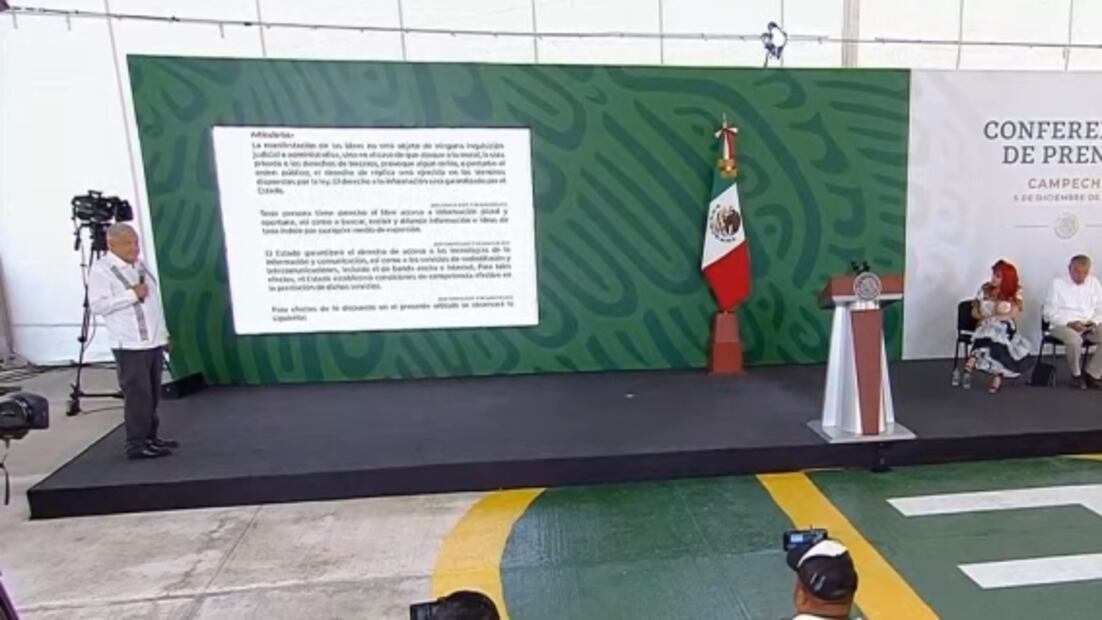 La mañanera de AMLO, 5 de diciembre, minuto a minuto