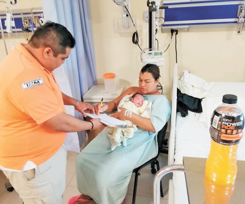 Joshep nació el 9 de diciembre en el Hospital Civil Macedonio Benítez Fuentes , en la ciudad de Juchitán. CORTESÍA