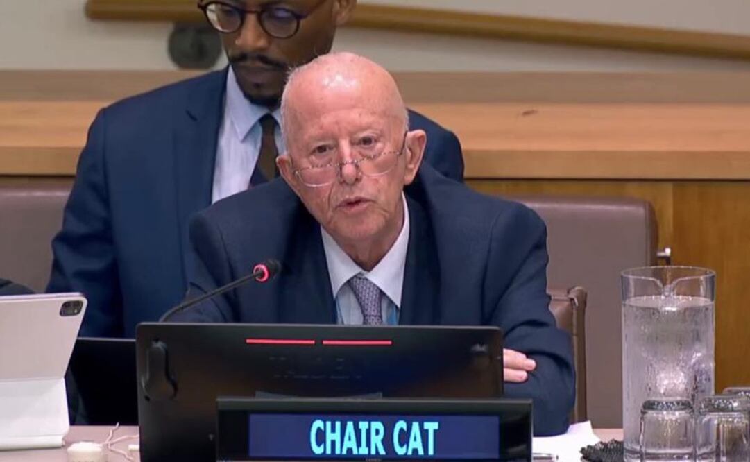 Claude Heller en la presentación del informe anual del Comité e la Convención contra la Tortura. Foto: Twitter @MexOnu