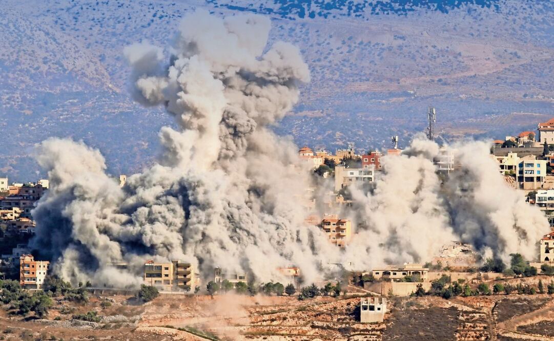 Hezbolá lanzó este sábado, desde el Líbano, aproximadamente 130 proyectiles hacia territorio israelí, de acuerdo con las Fuerzas de Defensa de Israel. Foto: AFP