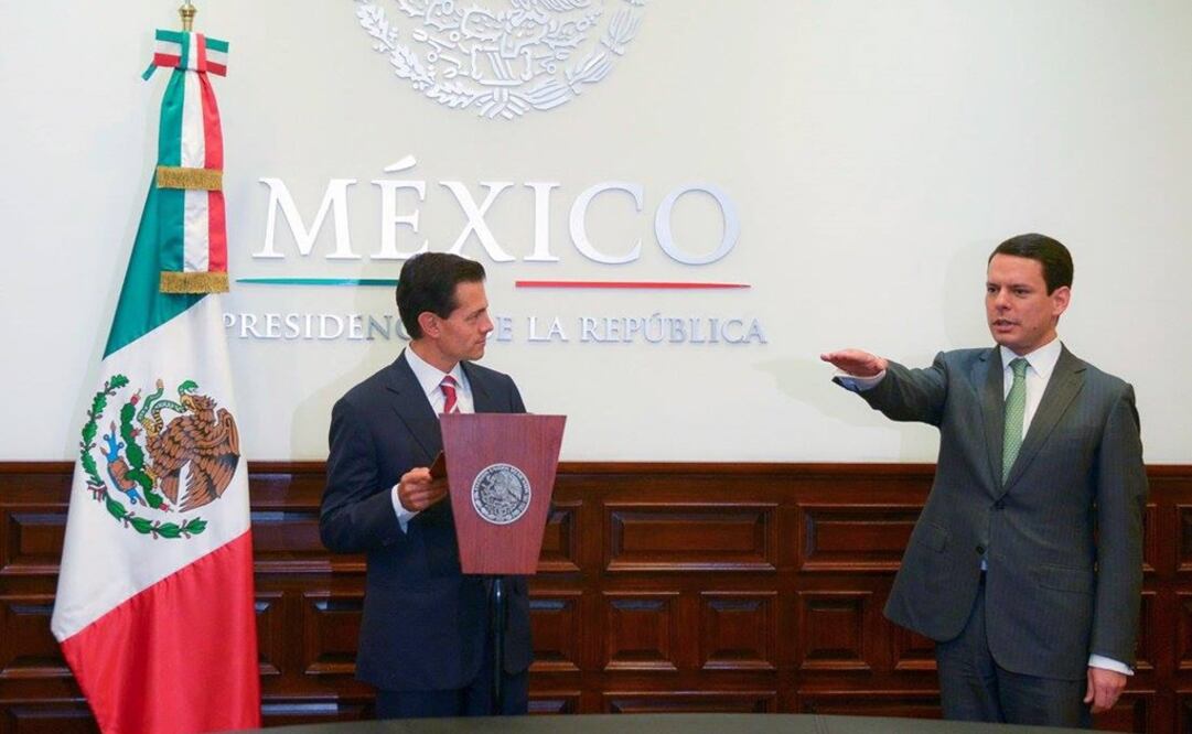 El Presidente tomó protesta a Hernández Martínez Foto: PresidenciaMX