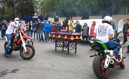 Despiden a Donovan, joven sicario muerto durante ataque a empresario en el AICM