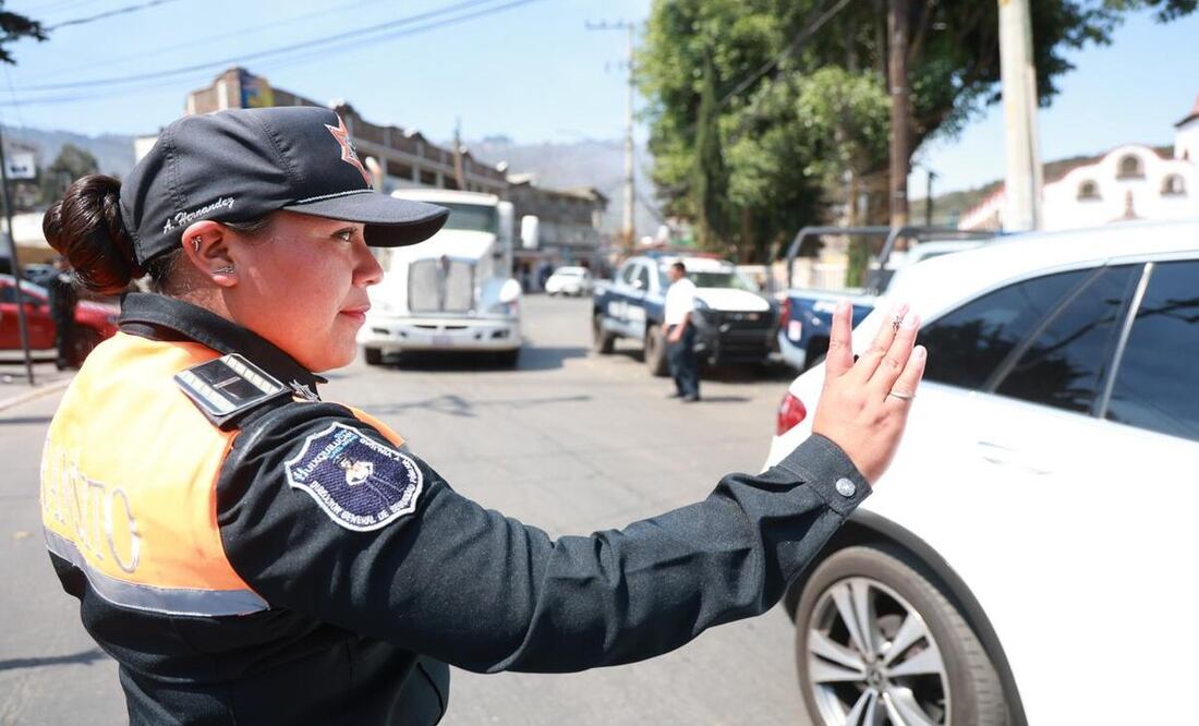 Inmovilizadores de llantas e el Edomex. Foto: Especial