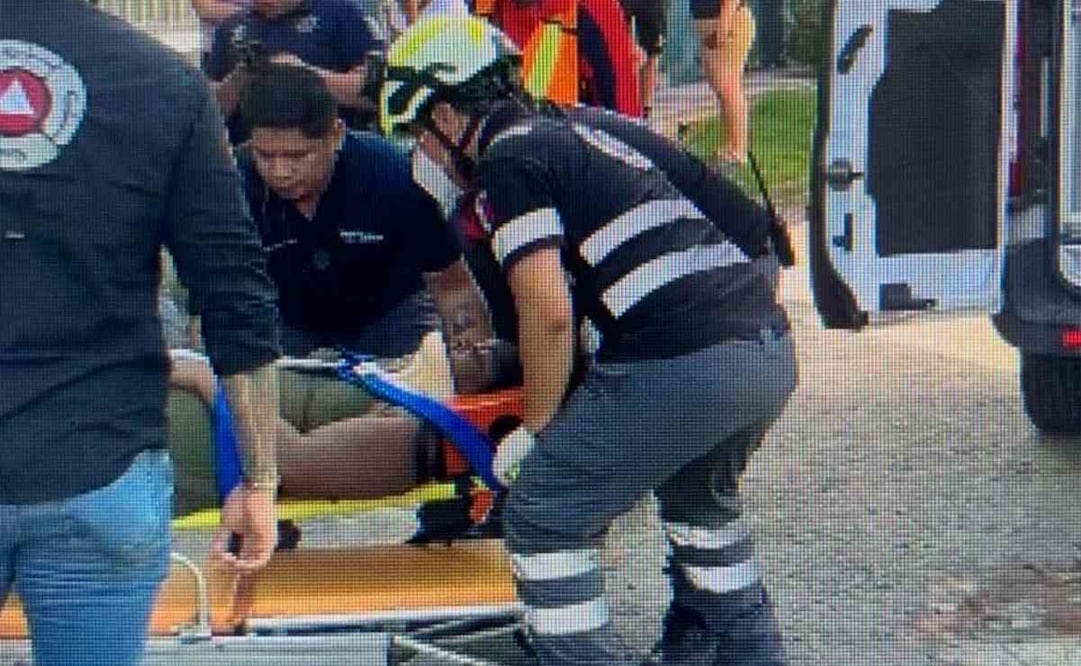 La mujer entró en crisis nerviosa durante la sacudida del primer sismo y se arrojó del tercer piso. Foto: Captura de pantalla