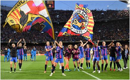Barcelona golea al Wolfsburgo e impone nuevo récord de asistencia en el Camp Nou