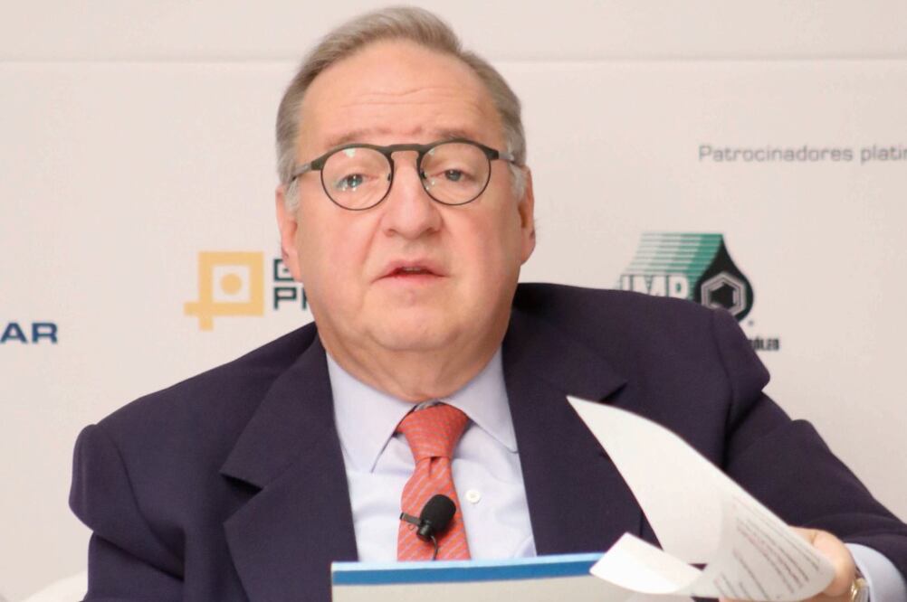 Amplio enfoque. Jesús Reyes Heroles, presidente de EnergeA, dijo que en el foro también se hablará sobre el sector eléctrico (ARIEL OJEDA. EL UNIVERSAL)