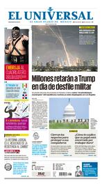 Portada impresa del 14 de junio del 2025