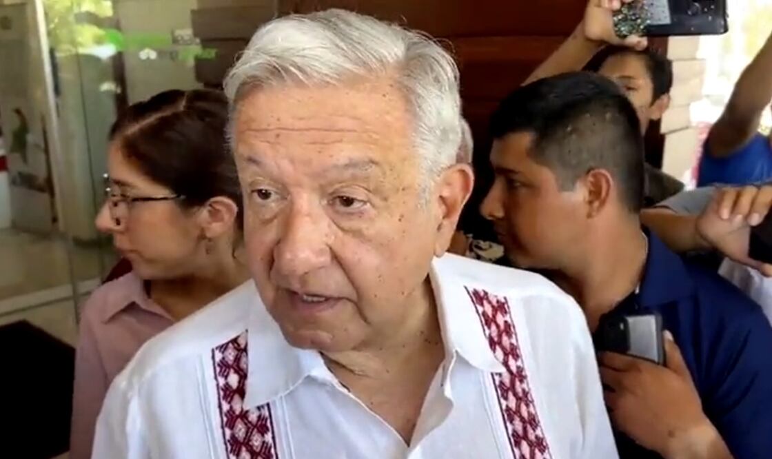 El presidente Andrés Manuel López Obrador realizó esta supervisión acompañado de la gobernadora Mara Lezama. Foto: especial