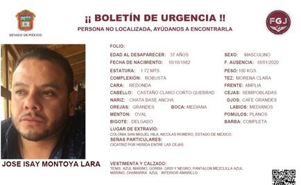 Hallan muerto a policía de la FGJ; desapareció en Edomex