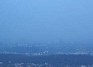 Prevalece mala calidad del aire en el Valle de México