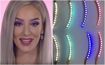 Estas pestañas postizas brillan con luz propia