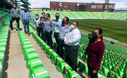 Autorizan regreso de aficionados al estadio del Santos Laguna