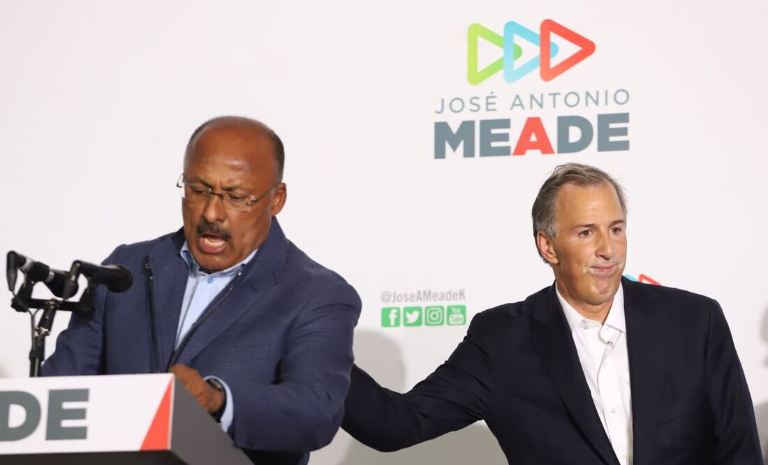 El líder nacional del tricolor, René Juárez. Foto: Berenice Fregoso / EL UNIVERSAL